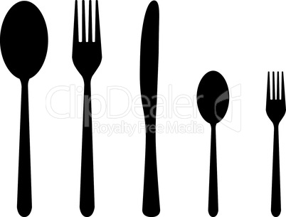 five cutlery