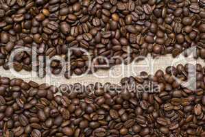 coffee grains background