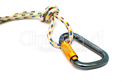 isolated alpinism carabiners