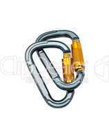 two carabiners