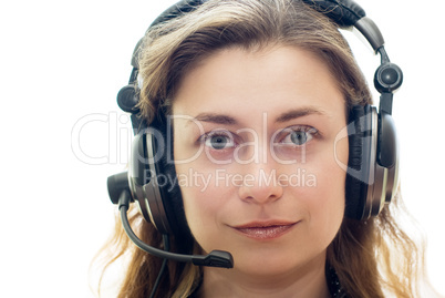 smiling customer support