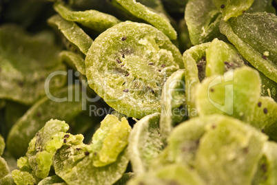 Dried Green Fruit