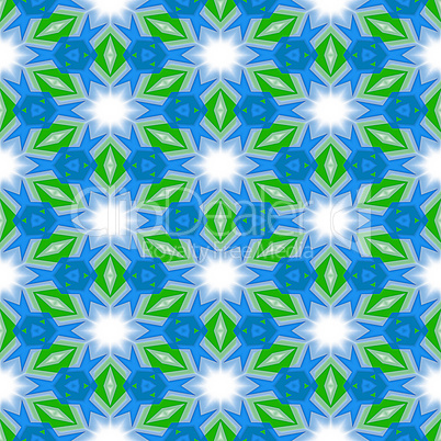 ornamental nordic winter pattern