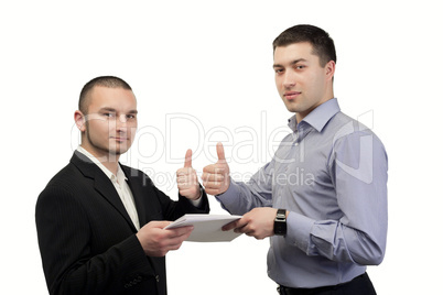 Two businessmen