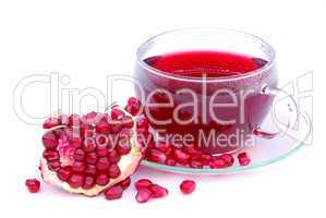 Tee Granatapfel - tea pomegranate 01