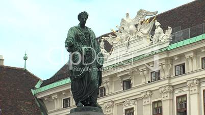 Denkmal in der Wiener Hofburg