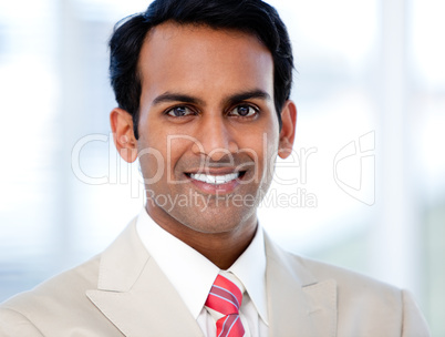 Portrait of a smiling businessman