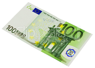 Euro banknote