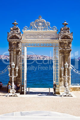 Dolmabahce gate
