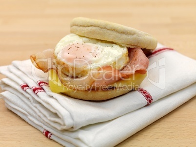 English Muffin Breakfast