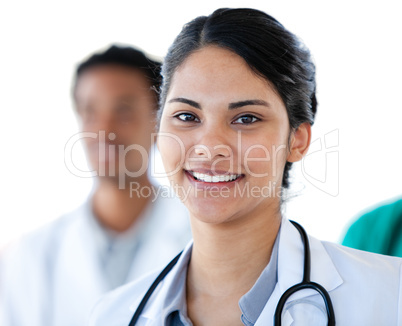 Portrait of a smiling female doctor