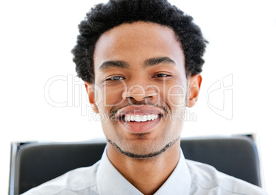 Portrait of an afro-american businessman