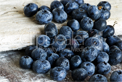 Frische Blaubeeren