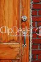 weathered door in portland