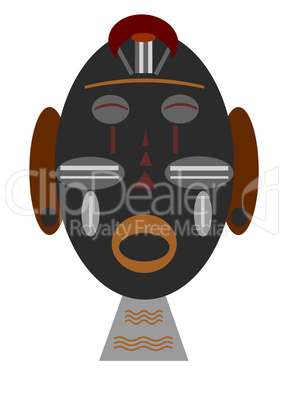 African mask