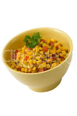 Kokosmilch Mais Curry - Coconut milk Corn Curry