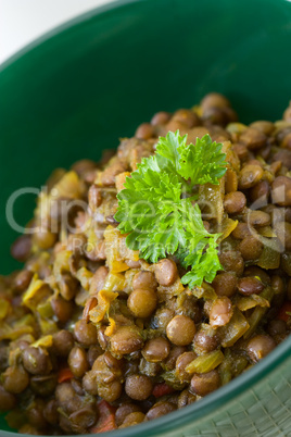 Linseneintopf - Lentils Hotpot