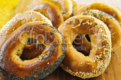 Fresh bagels