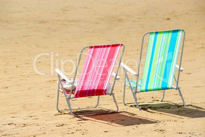 Beach chairs