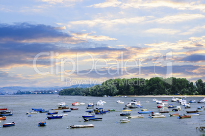 River boats on Danube