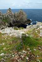 Atlantic coast in Brittany