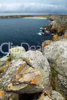 Atlantic coast in Brittany