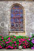 Church window in Brittany