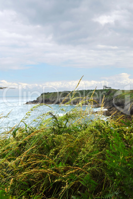 Atlantic coast in Brittany