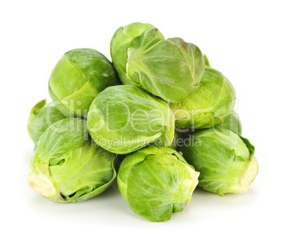 Isolated brussels sprouts