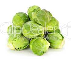 Isolated brussels sprouts