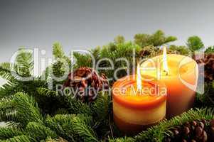 Christmas candles