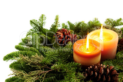 Christmas candles