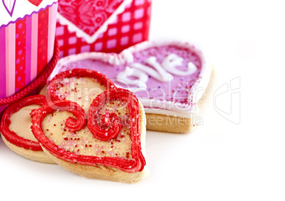 Valentines cookies