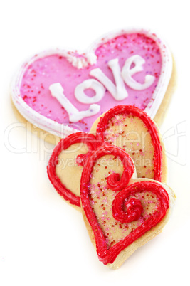 Valentines cookies