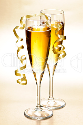 Champagne glasses