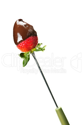 Strawberry dipped in chocolate