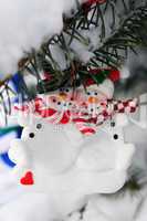 Snowmen Christmas ornament