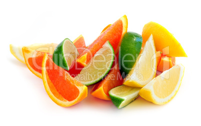 Citrus wedges