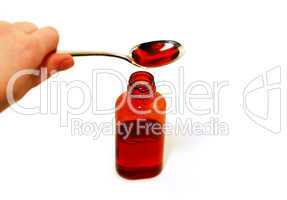 Cough syrup spoon