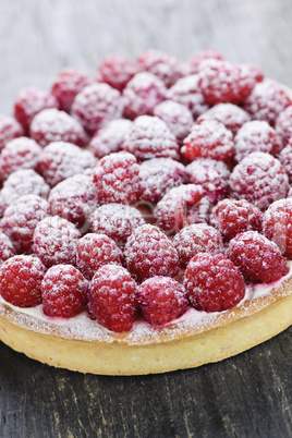 Raspberry tart