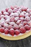 Raspberry tart