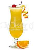 Frozen orange drink