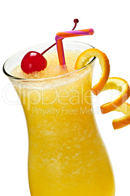 Frozen orange drink