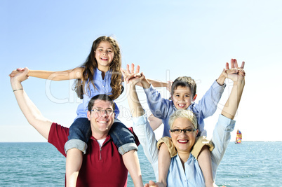 Happy family fun