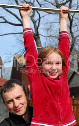 Father daughter fun