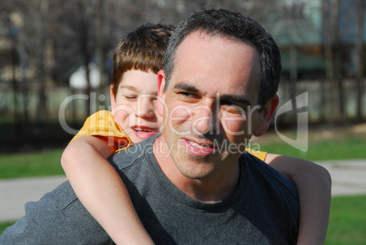 Father son portrait