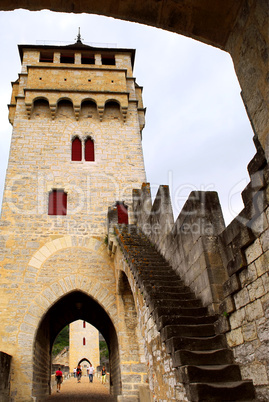 Valentre bridge in Cahors France