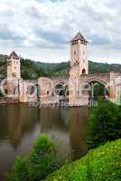 Valentre bridge in Cahors France