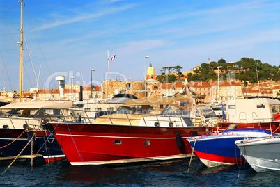 Boats at St.Tropez