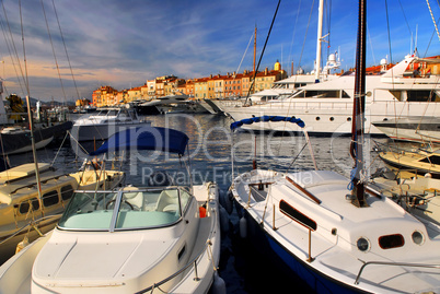 Boats at St.Tropez